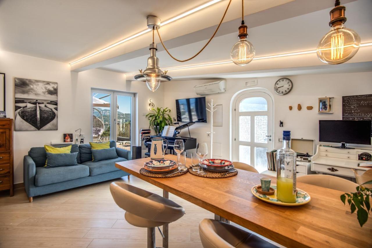 סורנטו Villa Caruso Private Heated Pool & Sea View מראה חיצוני תמונה