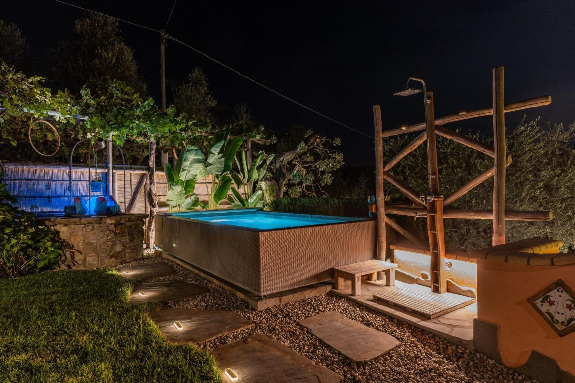 סורנטו Villa Caruso Private Heated Pool & Sea View מראה חיצוני תמונה