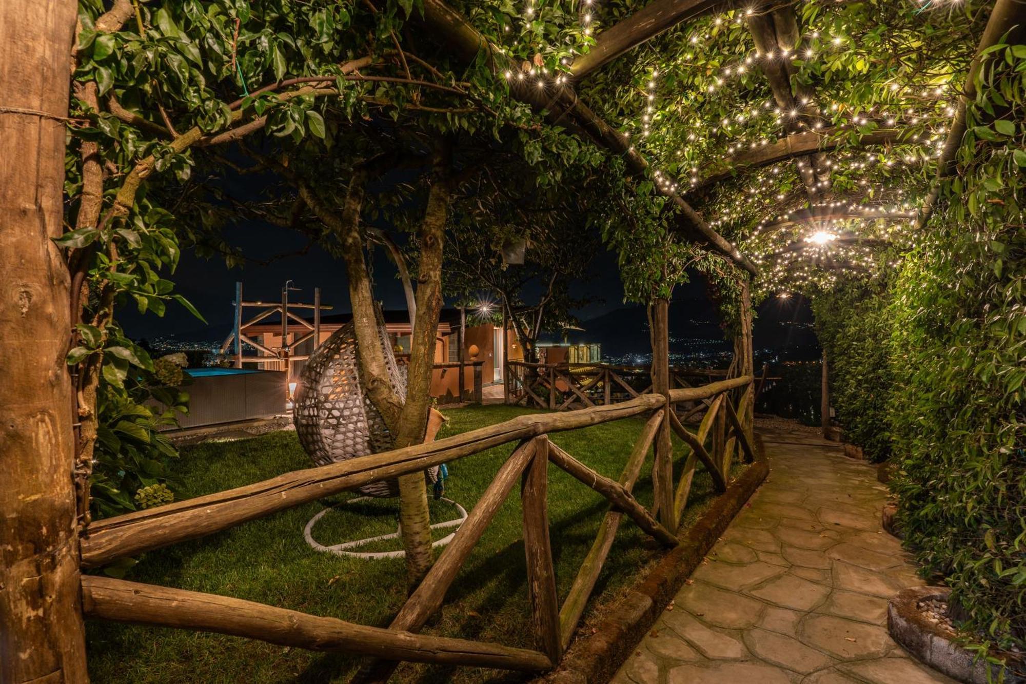 סורנטו Villa Caruso Private Heated Pool & Sea View מראה חיצוני תמונה